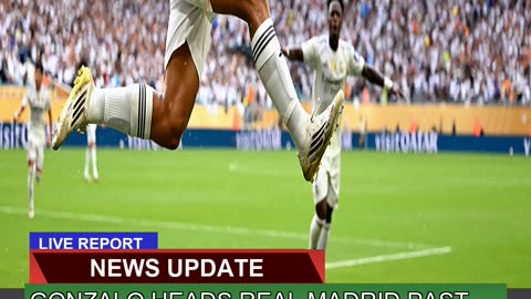 Gonzalo Heads Real Madrid Past Juventus and Into C