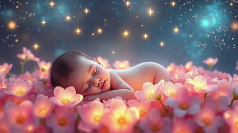 Starfluff Garden - Baby Sleep Music for Deep Sleep | CrystaVibeMusic
