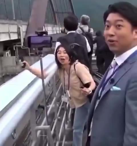 Japan's new $70 million Maglev train in action at 310 mph