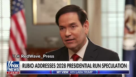Marco Rubio Comments On JD Vance's Presidential Ambitions
