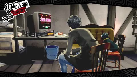 Persona 5 Royal NG+ Day 32. No mic. Not really feeling up for it.