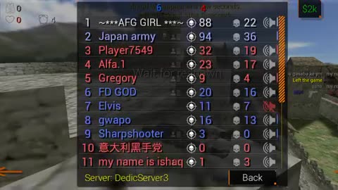 Special forces group 2 player name = Japan army live stream