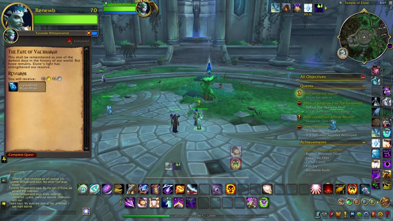 wowcraft in 2025 p48 - solo shadow priest concluding return to karazhan then demon hunter solo uldua
