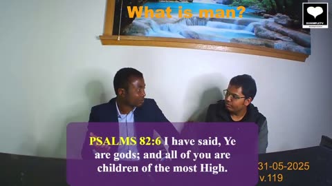 What is man?