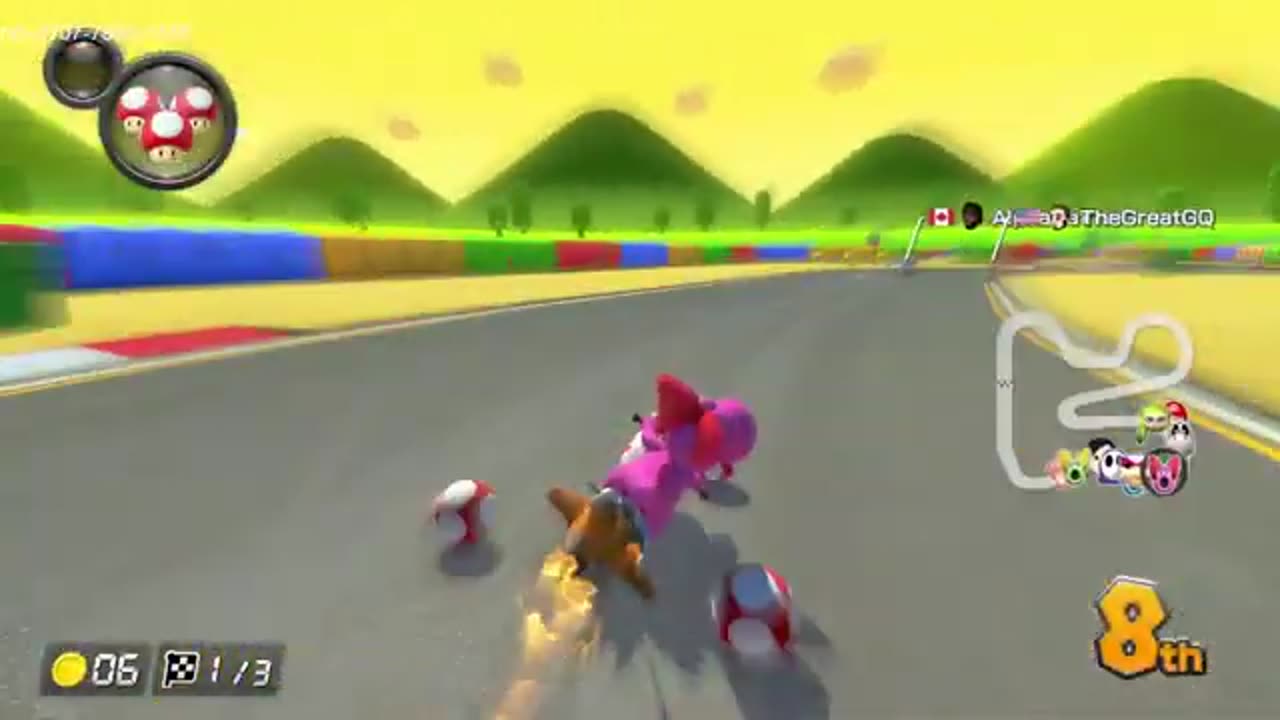 6_1_2023 Edition of Edition of Mario Kart 8 Deluxe. Racing with TheGreatGQ