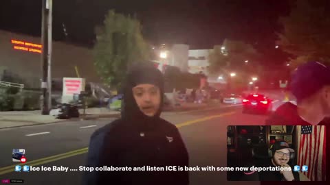 Juan Boy Threatens Tommy Boi With A Gun Then Spits On Himself At Portland ICE Protest