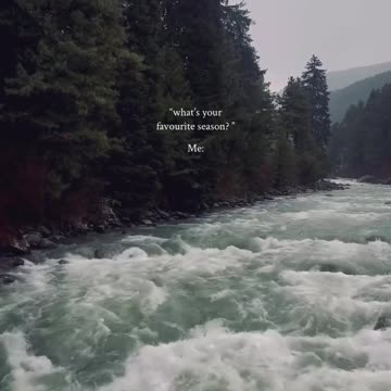 The most scary weather of my childhood has become my most favourite now