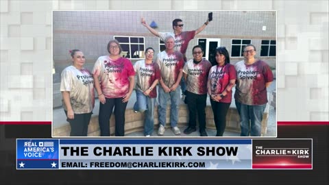 Teachers Go Viral For Bloody 'Problem Solved' Shirts on Halloween: Were They Mocking Charlie Kirk?