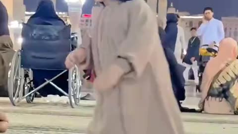 mashallah cute child Hajj Haram Sharif