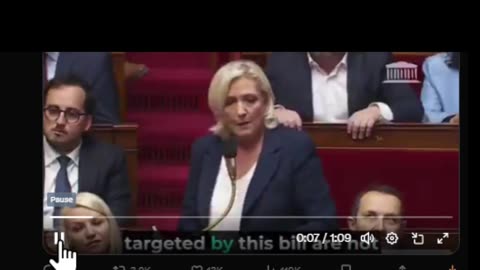 Marine Le pen'sWhat compels us to keep foreigners who break the law here