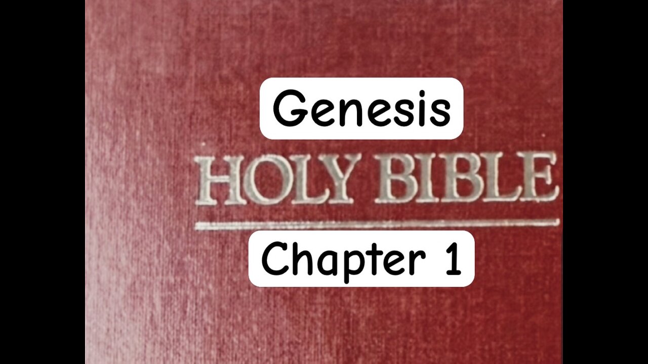 Genesis Chapter 1