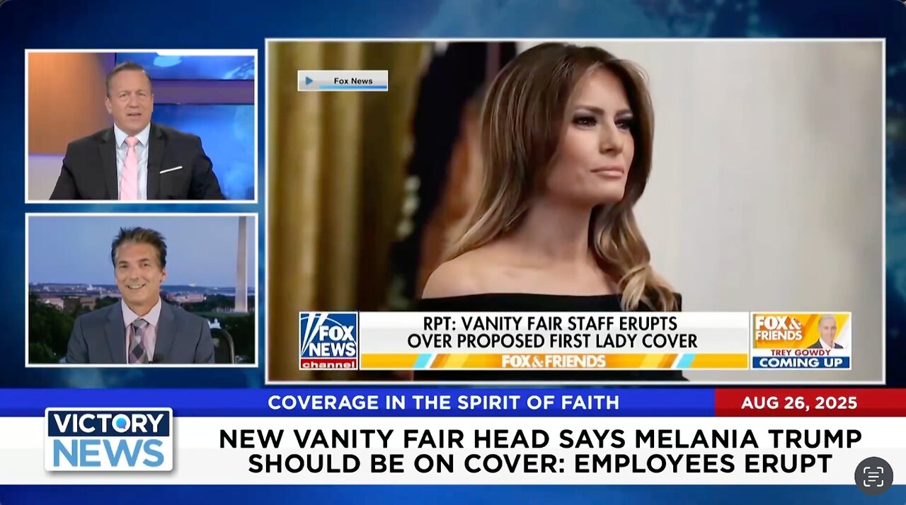 TDS Outbreak At Vanity Fair Over Proposed Melania Cover | MRCTVs Scheiner On Victory News