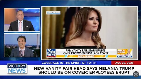TDS Outbreak At Vanity Fair Over Proposed Melania Cover | MRCTV's Scheiner On Victory News