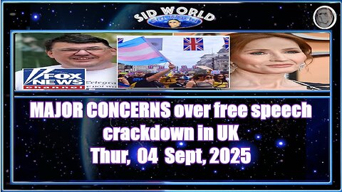 MAJOR CONCERNS over free speech crackdown in UK