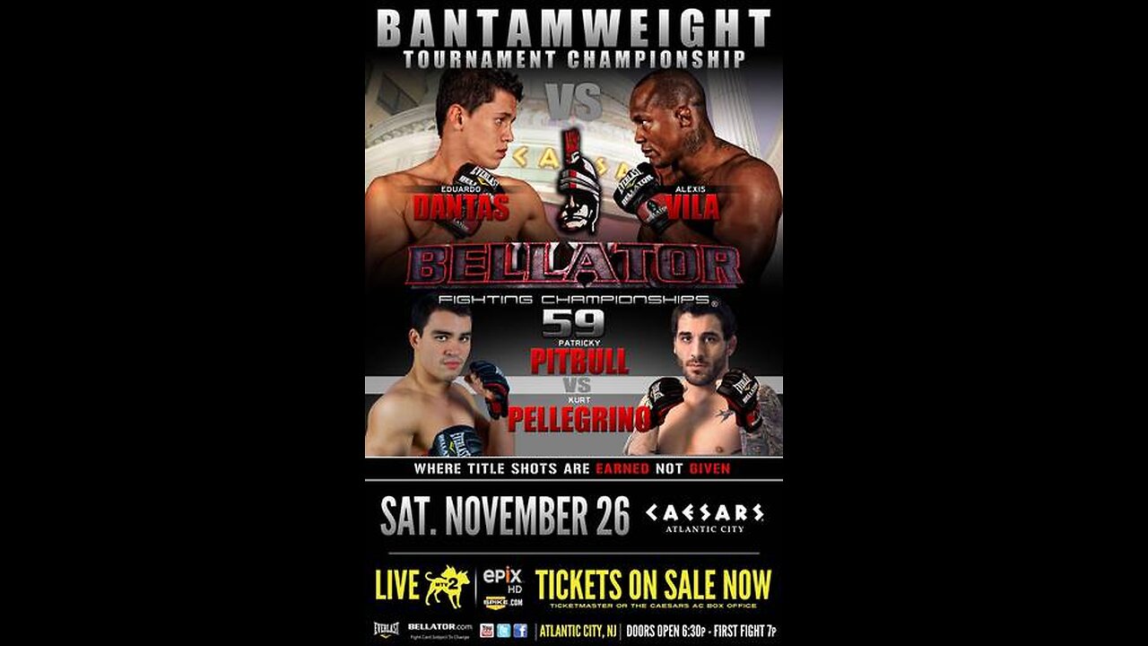 Bellator FC 59 - Nov 26 2011 - Caesars Atlantic City