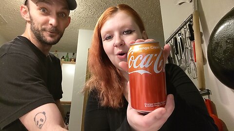 Coke Orange Cream Soda Taste Test
