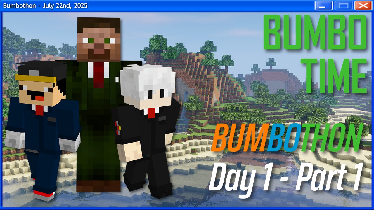 The Bumbothon Begins... | Bumbothon Minecraft Part 1