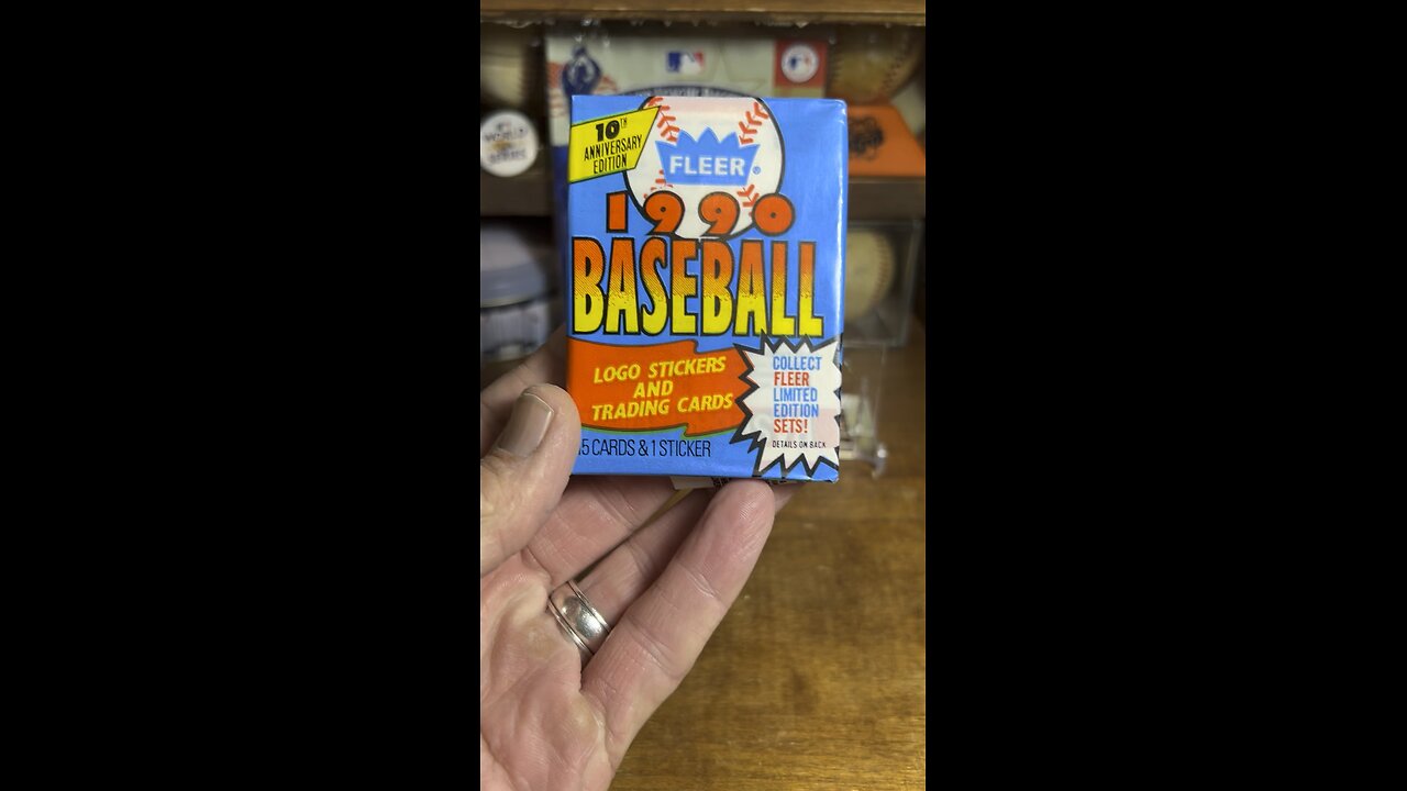 1990 #Fleer #baseballcards #junkwax #packopening #allstar #fleerbaseball