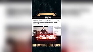 Alex Jones: Iran Calls For Muslims To Assassinate Trump - 6/29/25