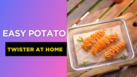 How to make potato twisters | Easy Street-Style Recipe!