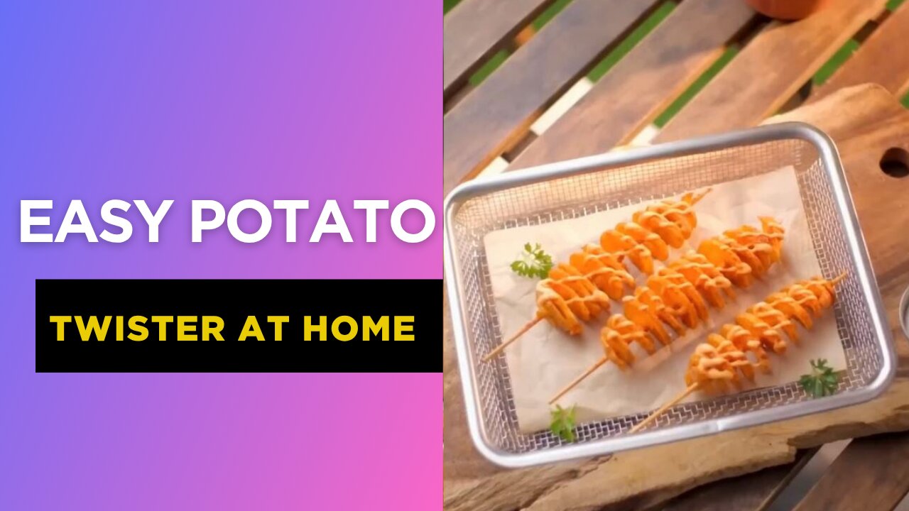 How to make potato twisters | Easy Street-Style Recipe!