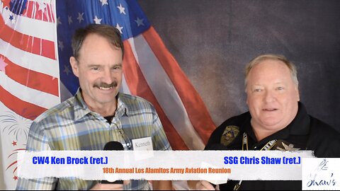 SHAW ARMY STORIES INTERVIEW WITH CW4 KEN BROCK (ret.) U.S. ARMY HELICOPTER PILOT PART 1, 06-07-2025