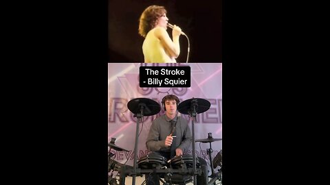 The Stroke - Billy Squier Drum Cover