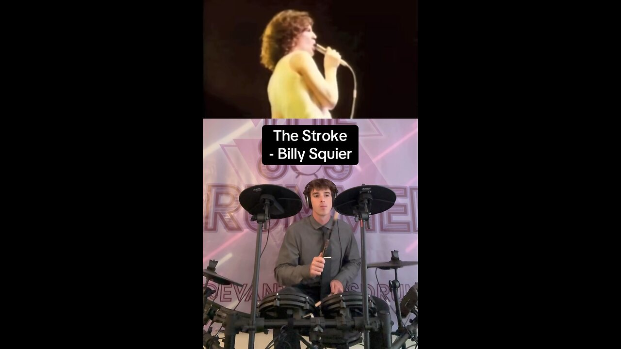 The Stroke - Billy Squier Drum Cover