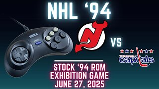NHL '94: Devils (Len the Lengend) at Capitals (Sheehy) {Genesis} - Exhibition 152