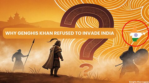 Why Genghis Khan Never Invaded India – The Truth!