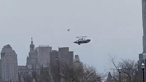 Crash d'hélicoptère à New York