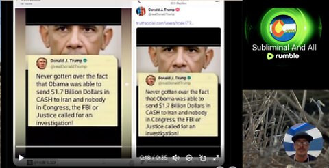 TRUMP POSTS TRUTHS about OBAMA