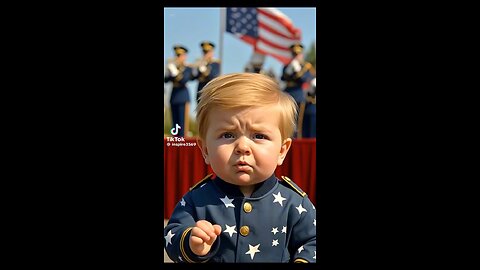 Trump Baby Happy Speech!