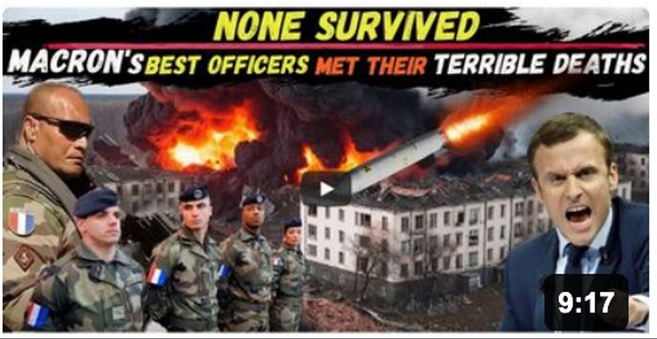 French Officers were Killed INSTANTLY: Russia has Blown to BITS Sumy University along with Frenchmen