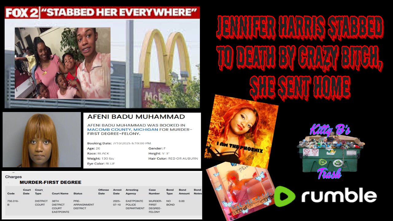 Mc Donalds Manager Stabbed to death by coworker.