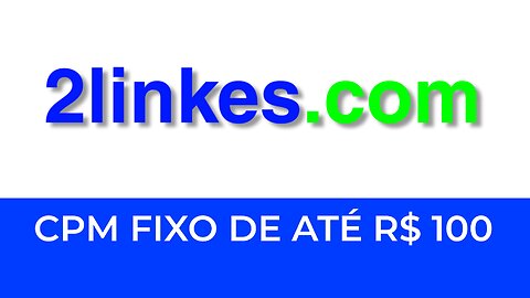 ENCURTADOR DE LINK PAGANDO ATÉ R$ 100,00 DE CPM!! (MELHOR ENCURTADOR DE LINK PARA GANHAR DINHEIRO