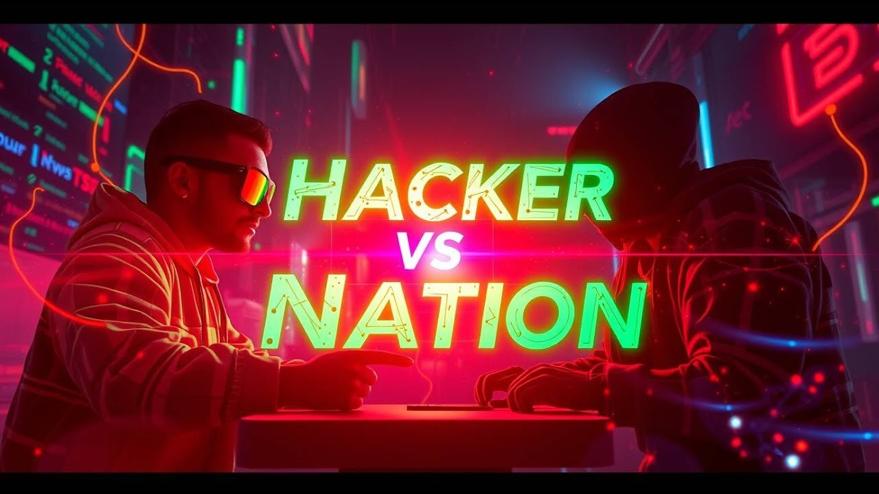 "AIVIDEO.COM" | The Hacker Who Shook a Nation | The World’s First Cyberwar | AI Short Story