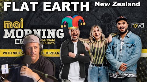 [Jan 28, 2021] Mai Morning Crew NZ talks Flat Earth