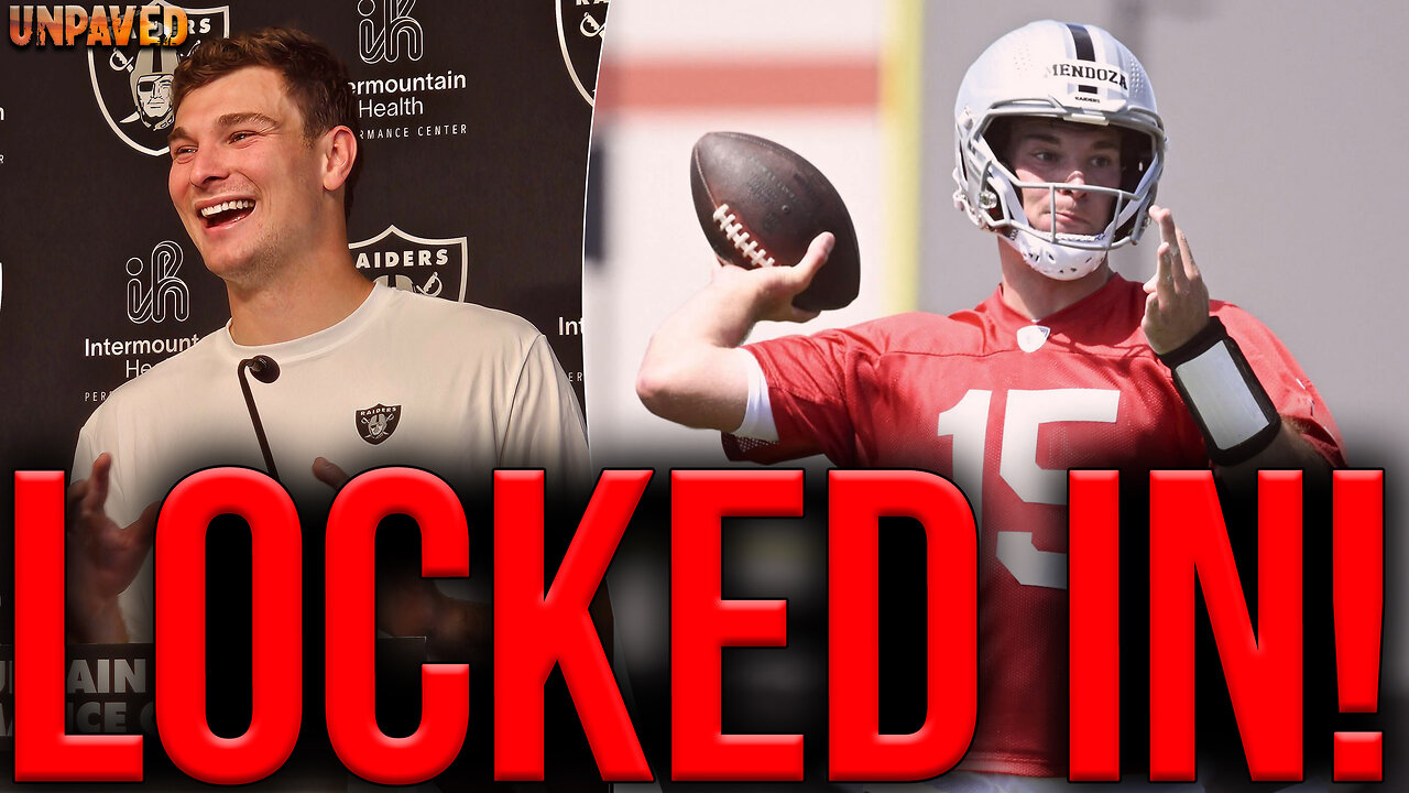 Fernando Mendoza Is LOCKED IN With Raiders! | UNPAVED