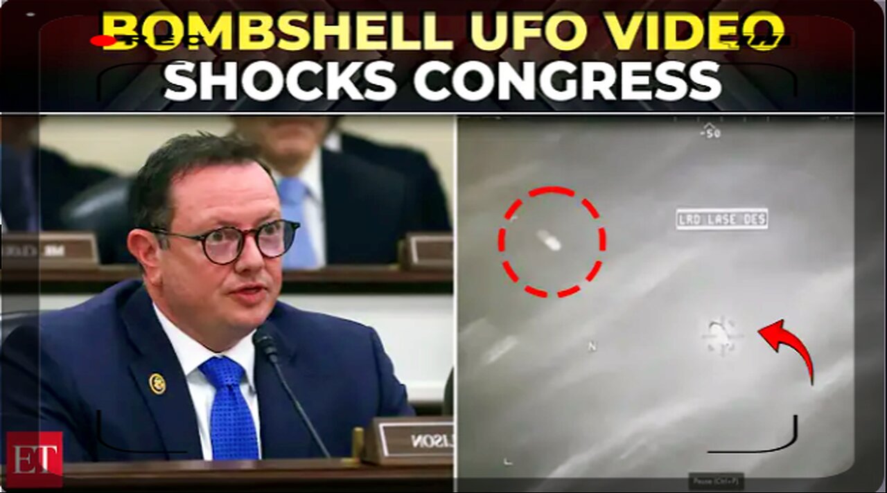 UFO Hearing: Bombshell video shows US military's missile bounce off UAP in stunning new footage