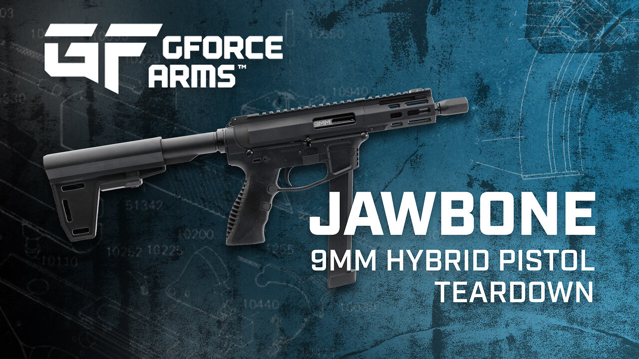 GForce Arms - GFHYB5 Jawbone 9mm PCC Teardown