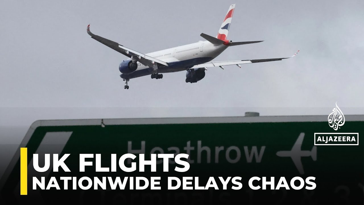 UK flights disrupted after air traffic control ‘technical issue’