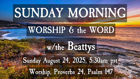🌞 SUNDAY MORNING ✝️