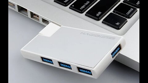 Coolest 180 Degree Rotatable 4-Port USB3.0 Hub - Video 1