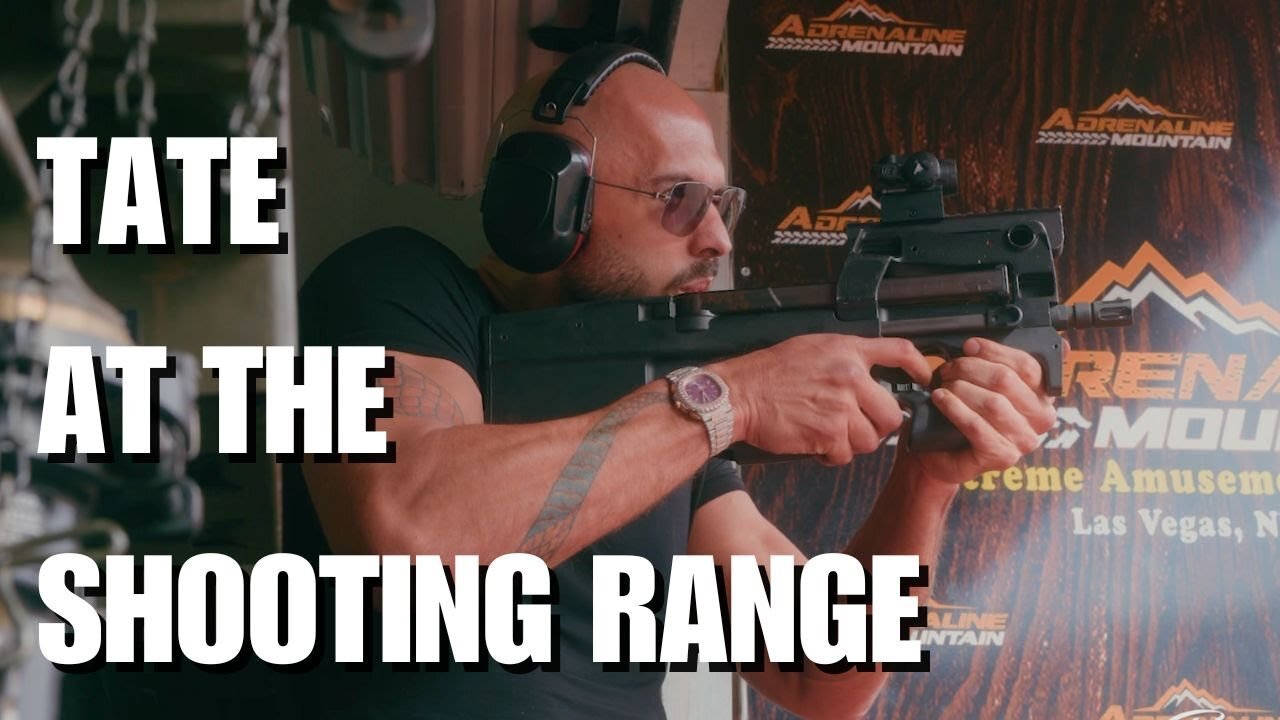 Tate at the Shooting Range (Vegas Highlights Part 2)