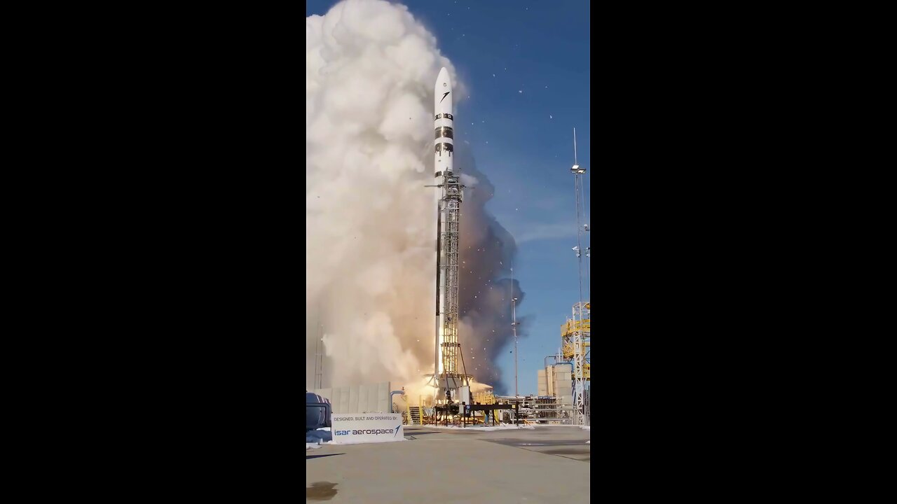 March 30, 2025: at the #Norwegian #spaceport of #Andoya, the first #launch of the #Spectrum #rocket.