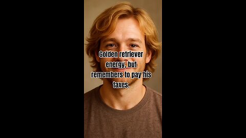 Golden retriever energy, but remembers to pay his taxes