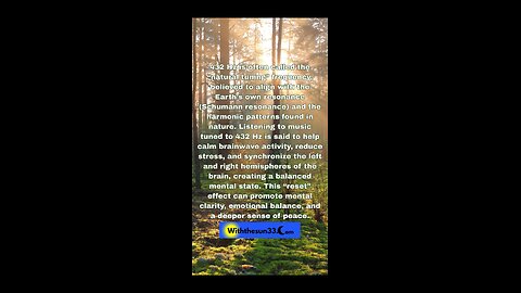 This frequency will reset your brain