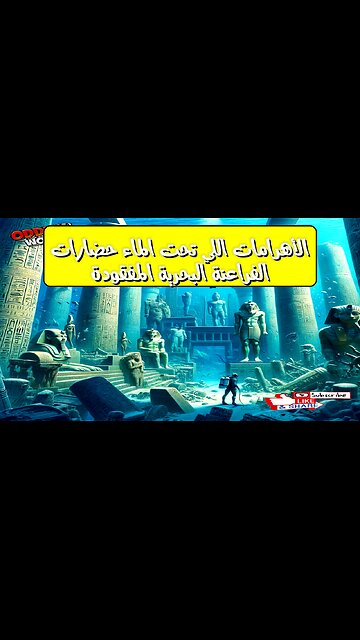 الأهرامات اللي تحت الماء: حضارات الفراعنة البحرية المفقودة ؟ #الفراعنة #الأهرامات #حضارات