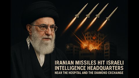 BREAKING: Iran Hits Israeli Intelligence HQ Near Hospital & Diamond Exchange